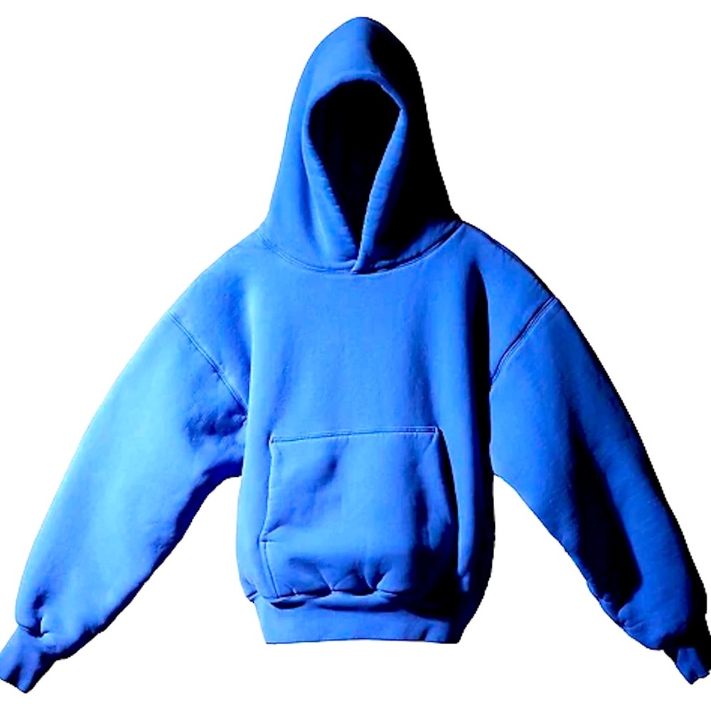 Yeezy Kanye x Gap hoodie blue